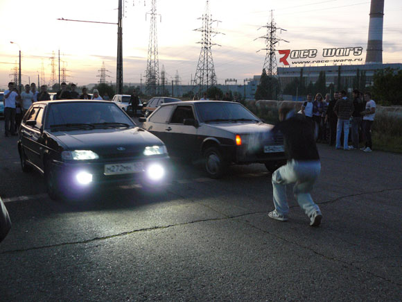 Фото с гонок 3 сентября. Стерлитамак. Гоночные войны - второй этап.