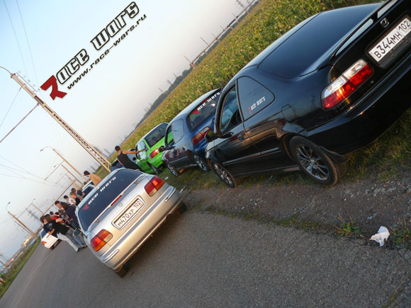Фото с гонок 3 сентября. Стерлитамак. Гоночные войны - второй этап.